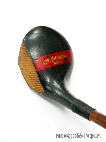 Антикварная клюшка для гольфа. Вуд AG Spalding & Bros, модель Dundee