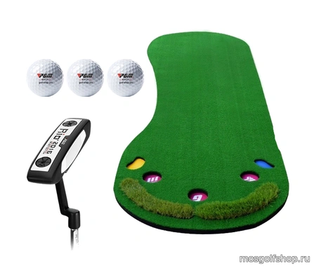 Набор "Мини-гольф" с клюшкой и мячами, 3х1 м