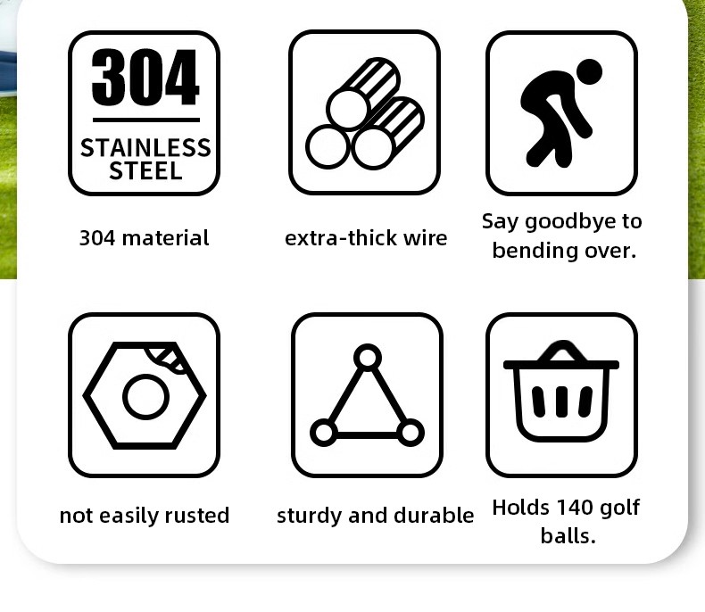 Корзина-сборщик мячей ручная, PGM