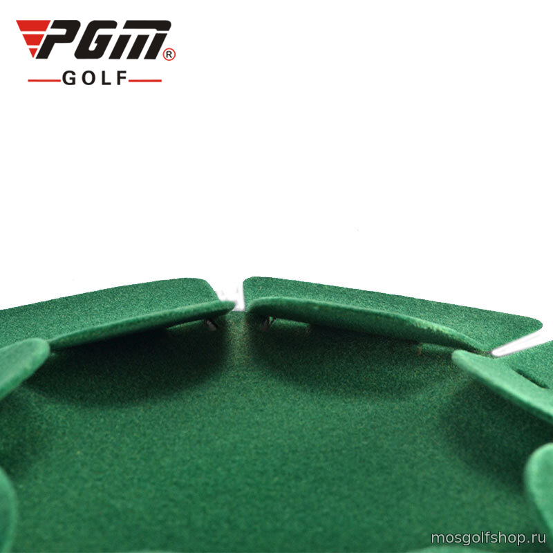 Лунка для гольфа напольная лепестковая металлическая
