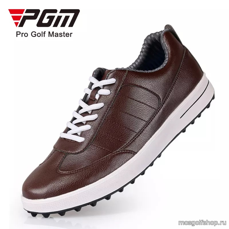 Кроссовки для гольфа PGM M037 кожаные, мужские