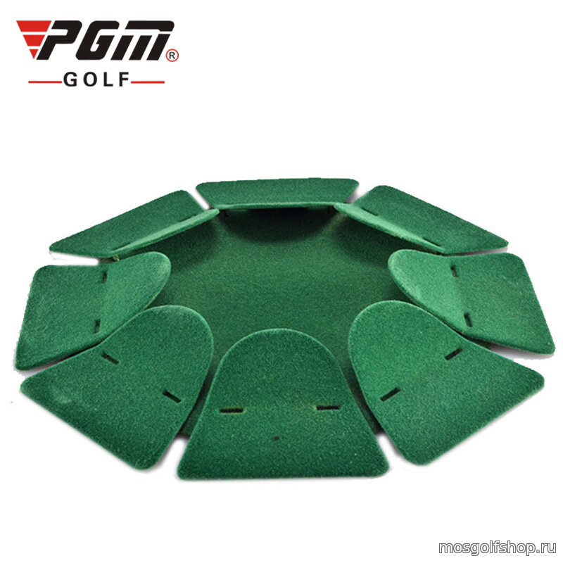 Лунка для гольфа напольная лепестковая металлическая