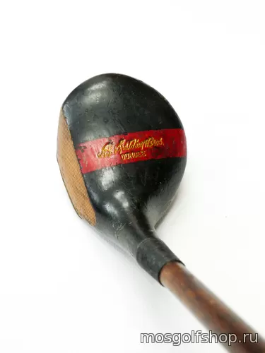 Антикварная клюшка для гольфа. Вуд AG Spalding & Bros, модель Dundee