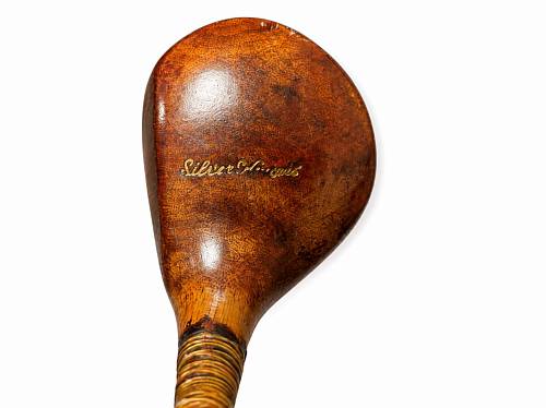 Антикварная гольф-клюшка Silver Knight №3 Spoon — Pedersen Mount Vernon (ок. 1927–1931)