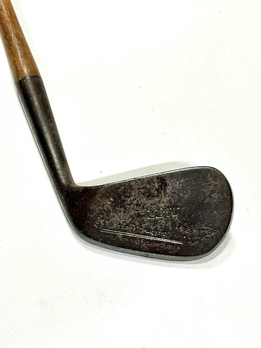 Антикварная клюшка для гольфа Iron №7 Alex D. Douglas — Spalding Kro-Flite “Sweet Spot” (ок. 1928–1933)
