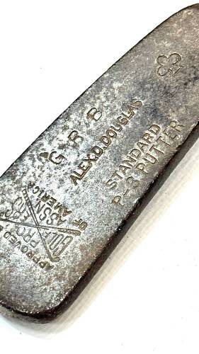 Антикварный паттер Wright & Ditson “Standard P-3 Putter” - Alex Douglas (hickory, ок. 1925–1935 гг.)