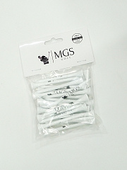 Ти деревянные белые 70 мм, 25 шт., MGS