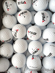 Мячи для гольфа игровые PGM, трехкомпонентные, 50 шт.