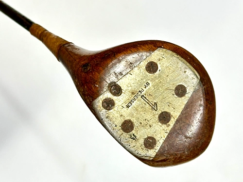 Антикварная клюшка для гольфа Silver Knight by Pedersen №1 (металлическая конструкция, ок. 1927–1931)