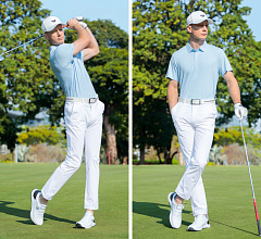 Поло для гольфа мужское M778, PGM