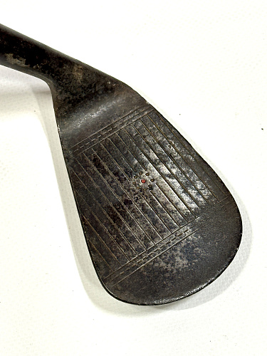 Антикварная клюшка для гольфа Iron №7 Alex D. Douglas — Spalding Kro-Flite “Sweet Spot” (ок. 1928–1933)