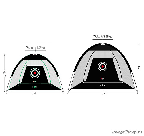 Сетка для тренировки свинга 2x3м