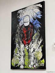 Картина "Гольфист", 70х50см