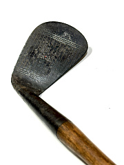 Антикварная клюшка для гольфа Iron №7 Alex D. Douglas — Spalding Kro-Flite “Sweet Spot” (ок. 1928–1933)