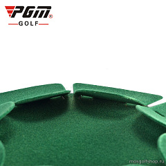 Лунка для гольфа напольная лепестковая металлическая