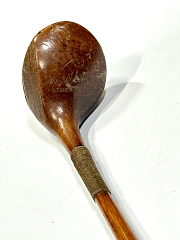 Антикварная клюшка для гольфа Wright & Ditson “St. Andrews” Wood (hickory, ок. 1919–1924 гг.)