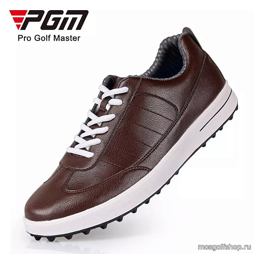 Кроссовки для гольфа PGM M037 кожаные, мужские