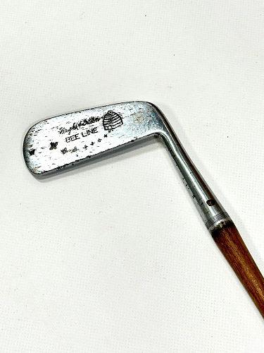 Антикварная клюшка для гольфа Wright & Ditson “Bee Line” Mid-Iron (ок. 1924–1926 гг., hickory)