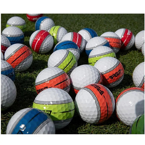 Мячи для гольфа Response Stripe 360, 12 штук, PGM